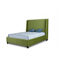 Manhattan Comfort BD006-QN-PG Parlay Pine Green Queen Bed